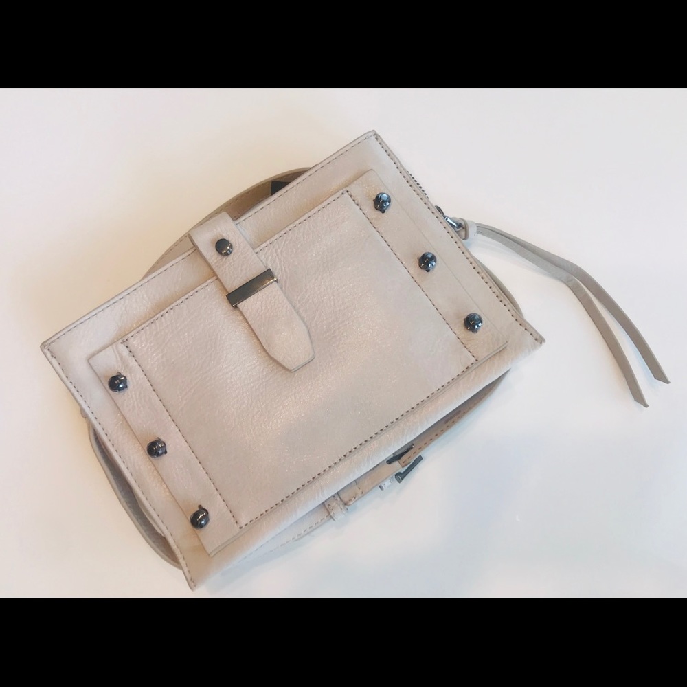 Botkier Warren City Crossbody Bag Cream